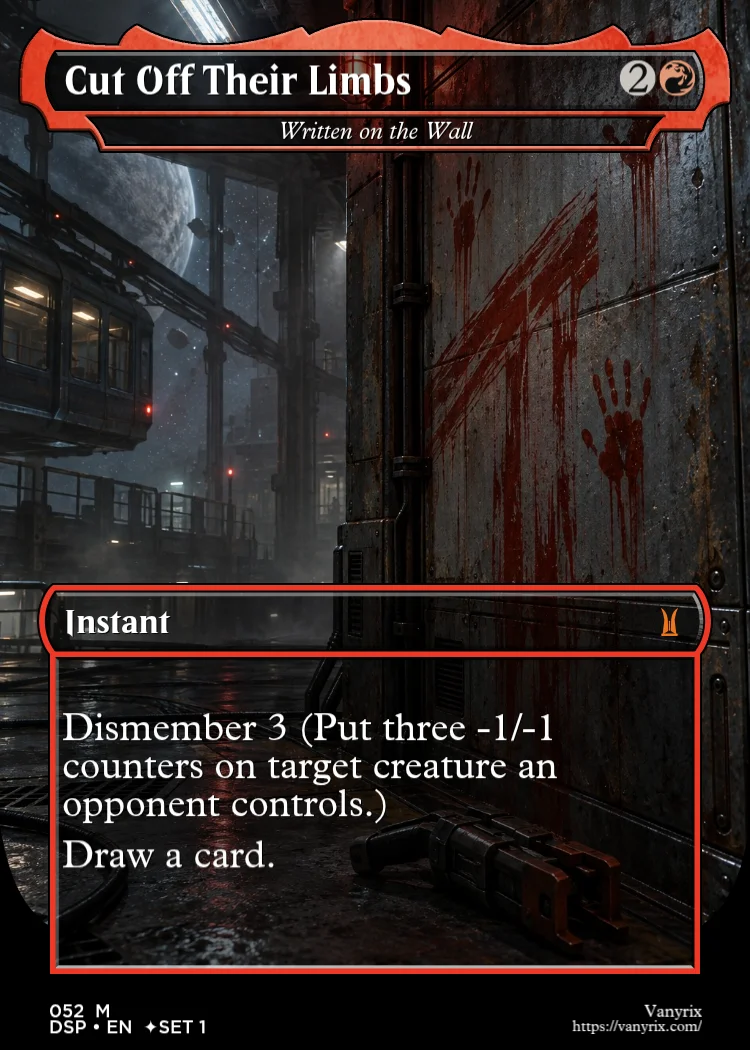 Cut Off Their Limbs