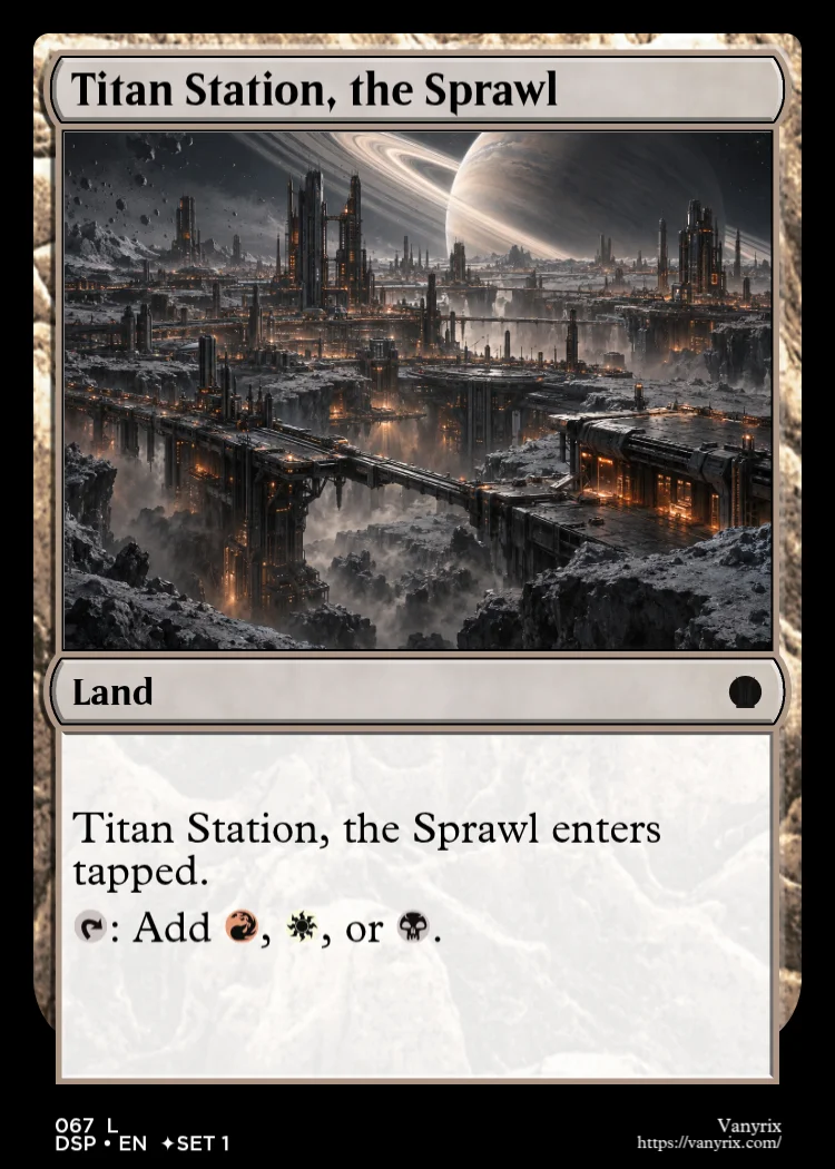 Titan Station, the Sprawl