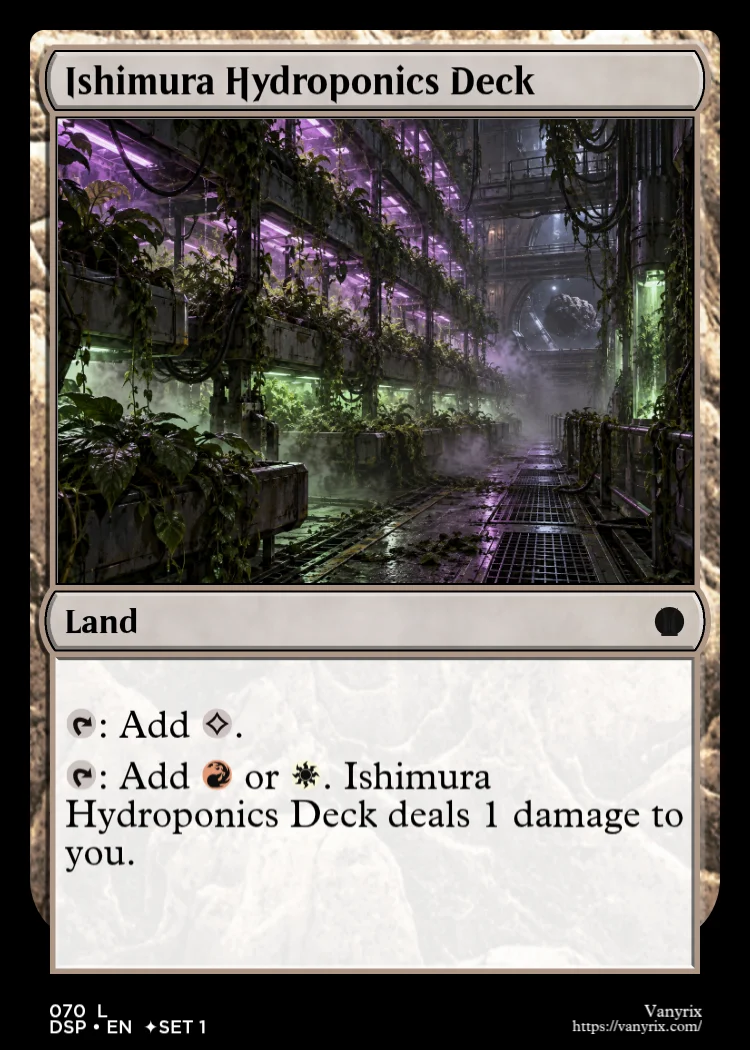 Ishimura Hydroponics Deck