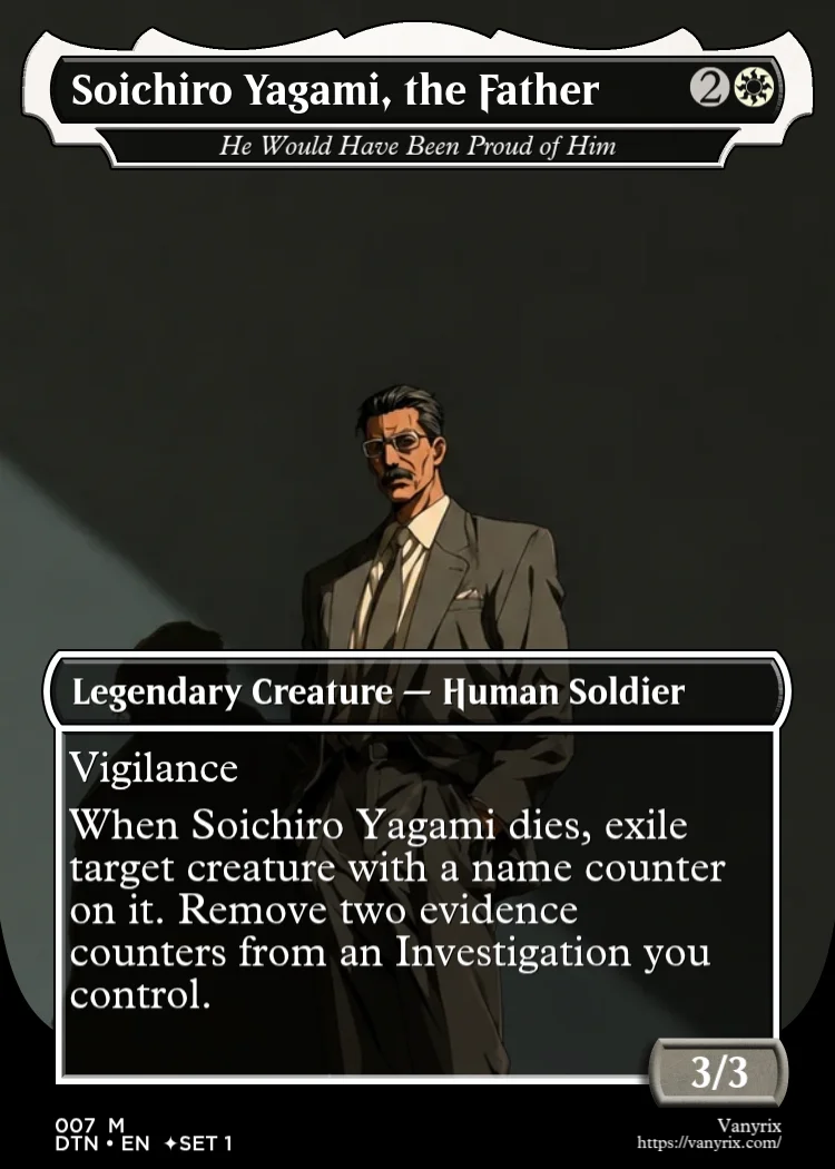 Soichiro Yagami, the Father