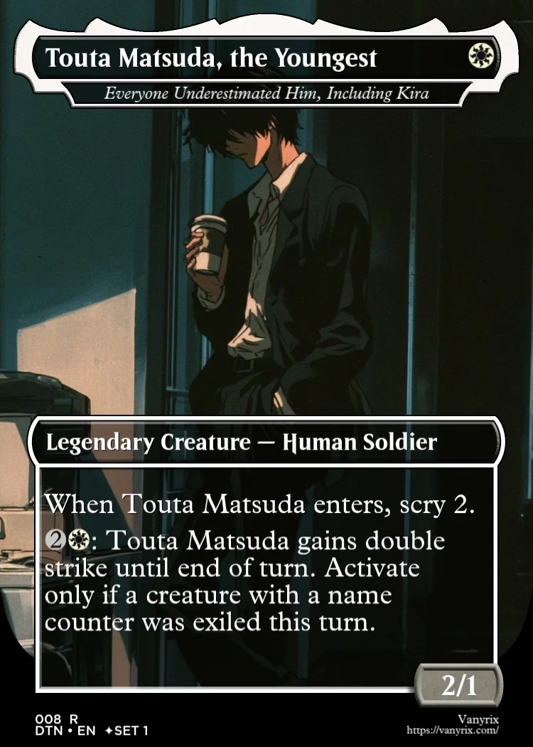 Touta Matsuda, the Youngest
