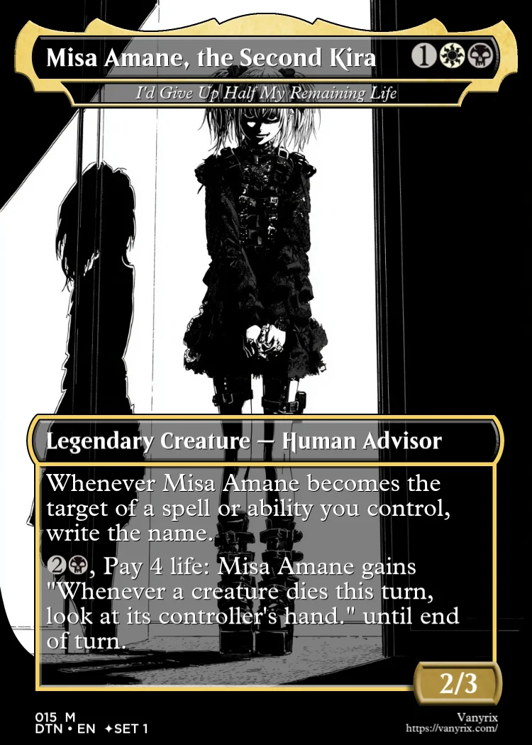 Misa Amane, the Second Kira