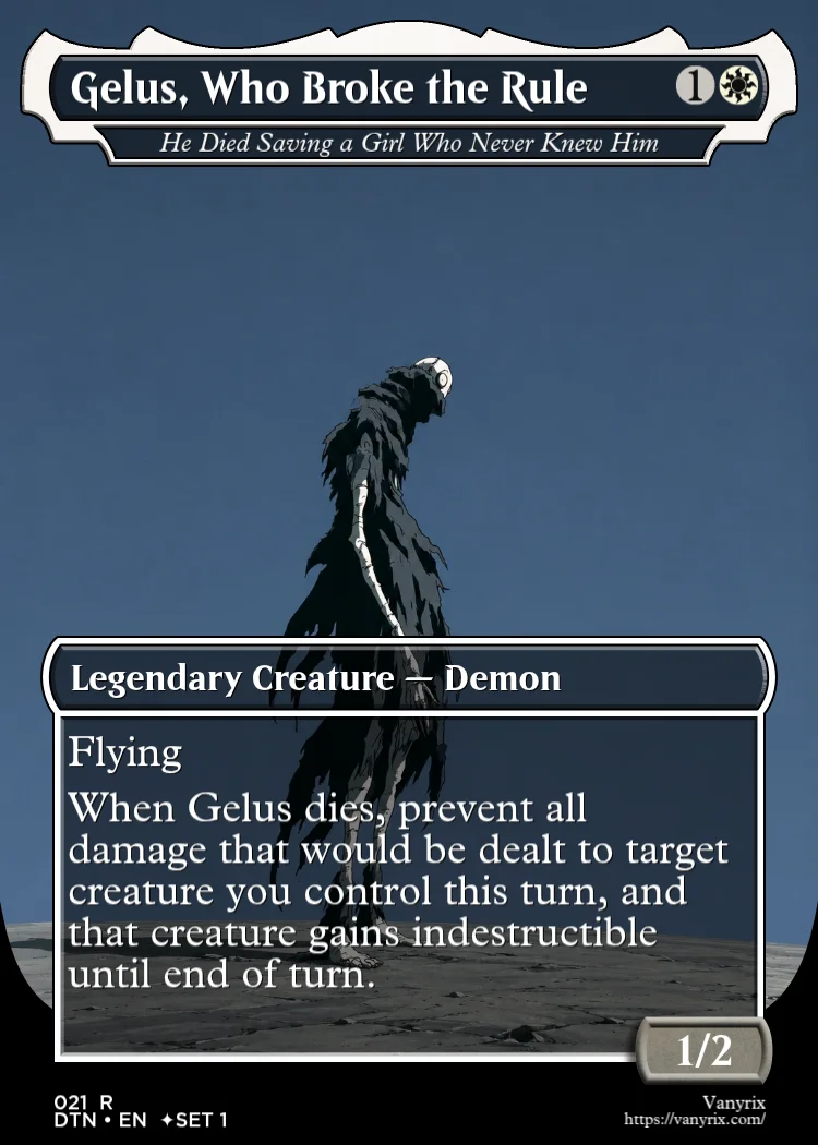 Gelus, Who Broke the Rule