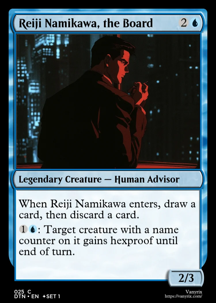 Reiji Namikawa, the Board