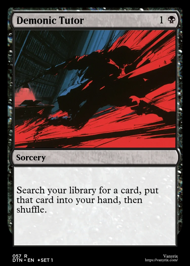 Demonic Tutor