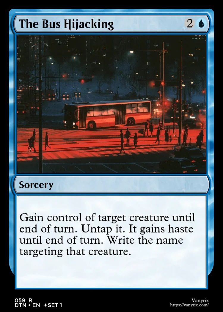 The Bus Hijacking