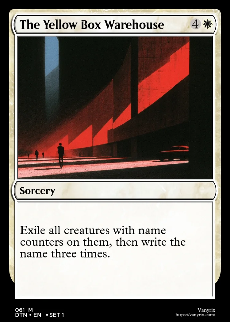 The Yellow Box Warehouse