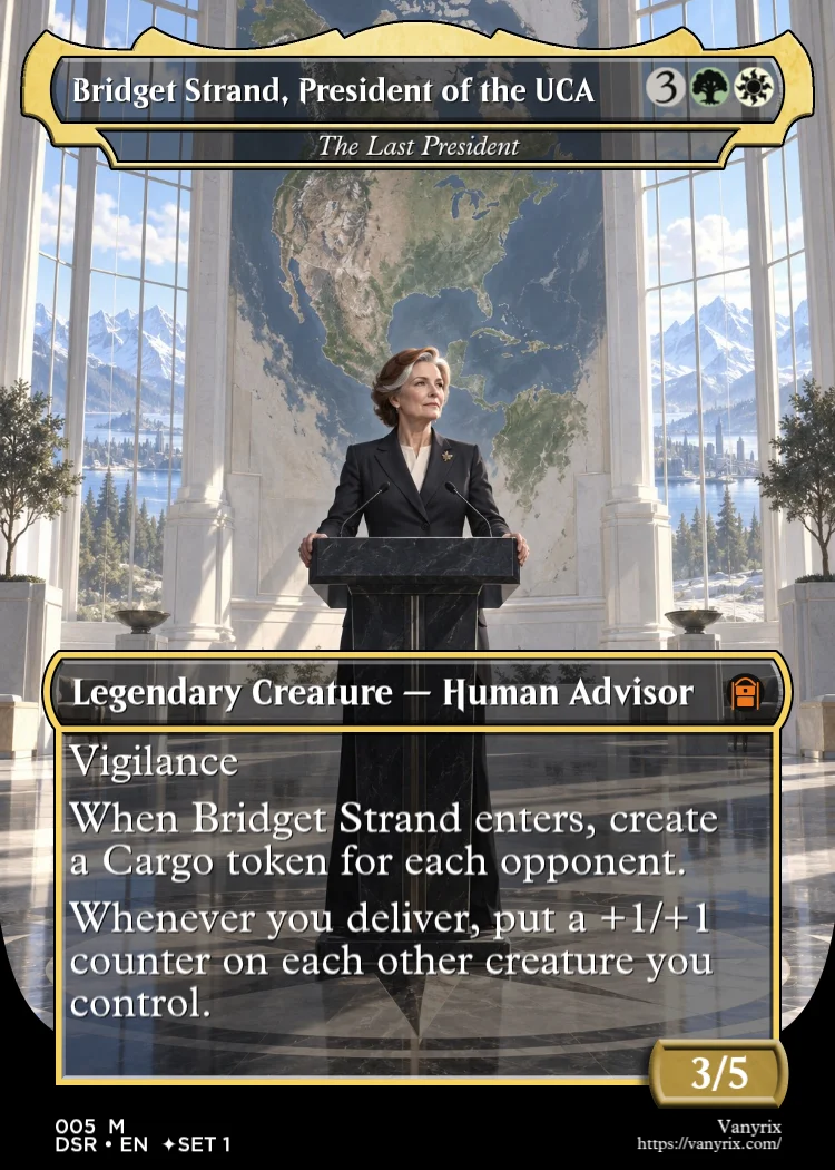 Bridget Strand, President of the UCA
