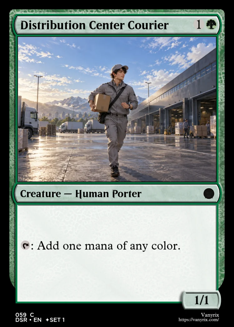 Distribution Center Courier