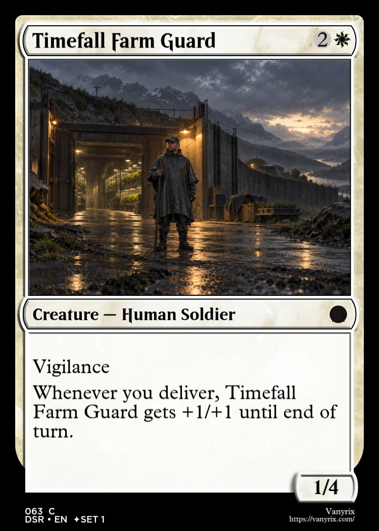 Timefall Farm Guard