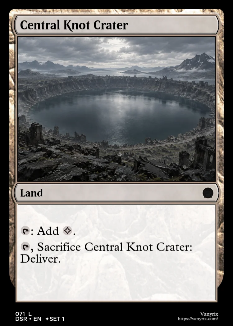 Central Knot Crater