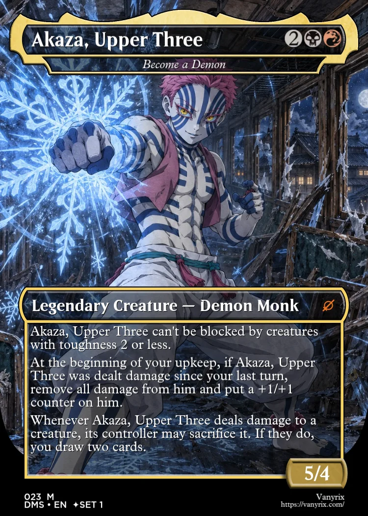 Akaza, Upper Three