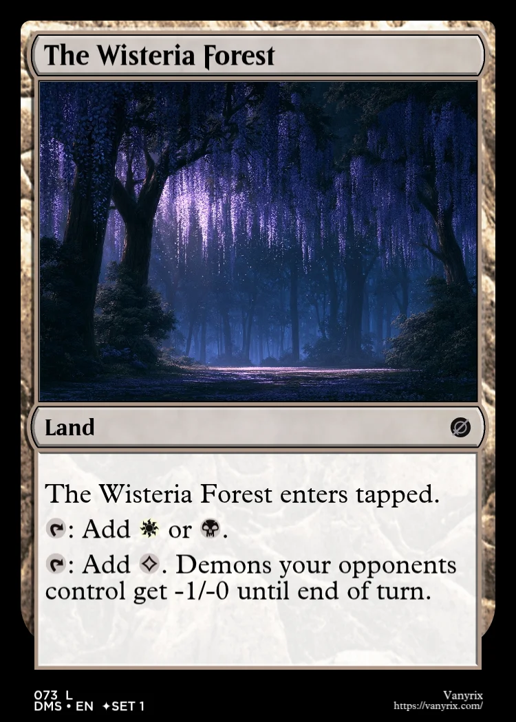 The Wisteria Forest