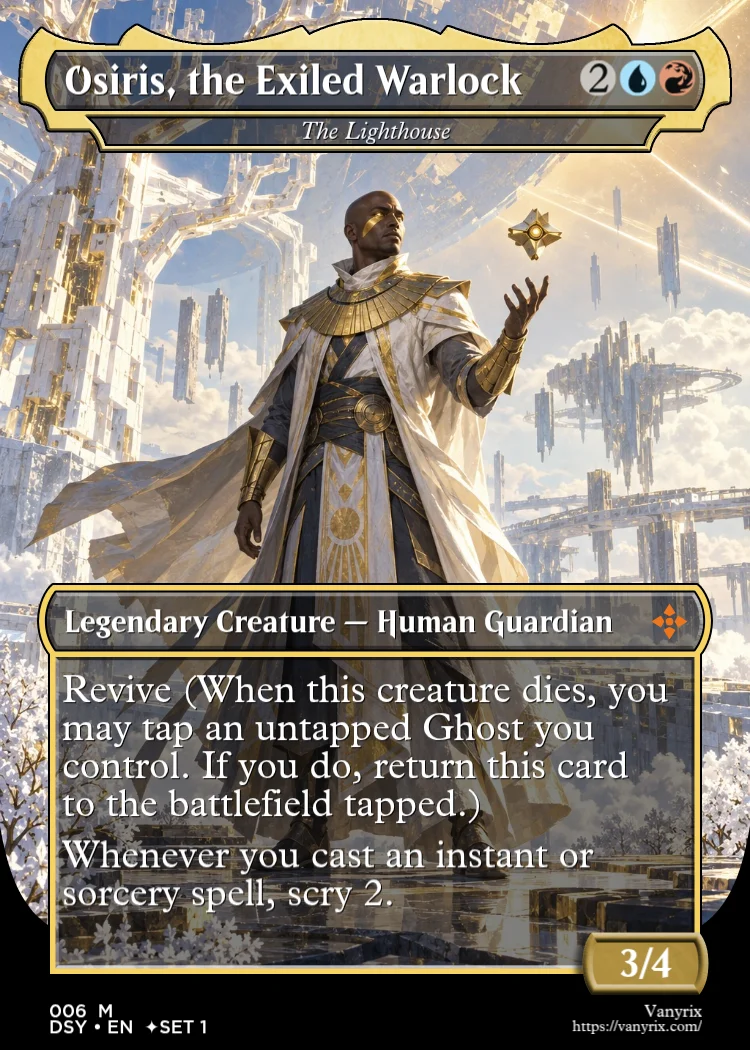 Osiris, the Exiled Warlock