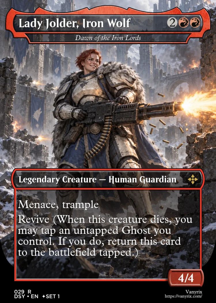 Lady Jolder, Iron Wolf