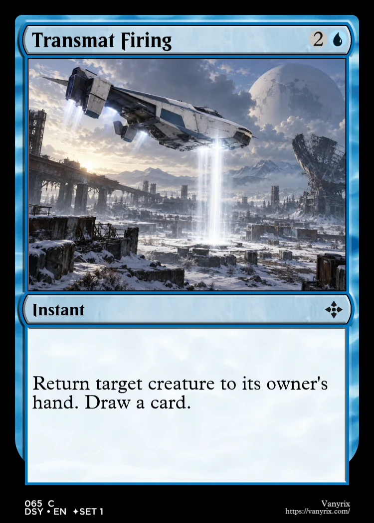 Transmat Firing