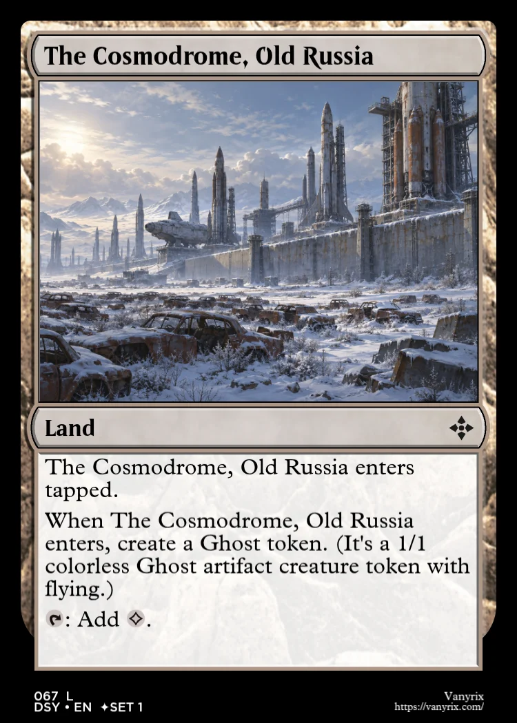 The Cosmodrome, Old Russia