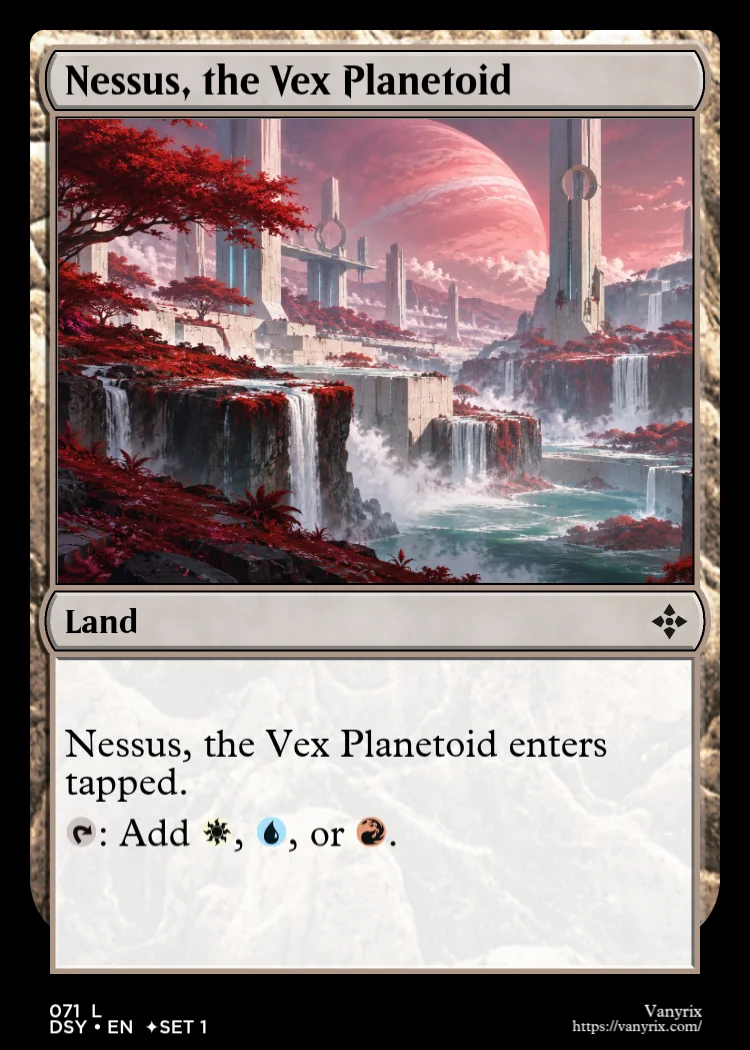 Nessus, the Vex Planetoid