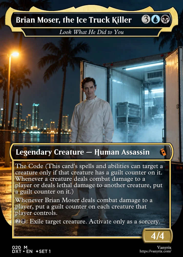 Brian Moser, the Ice Truck Killer