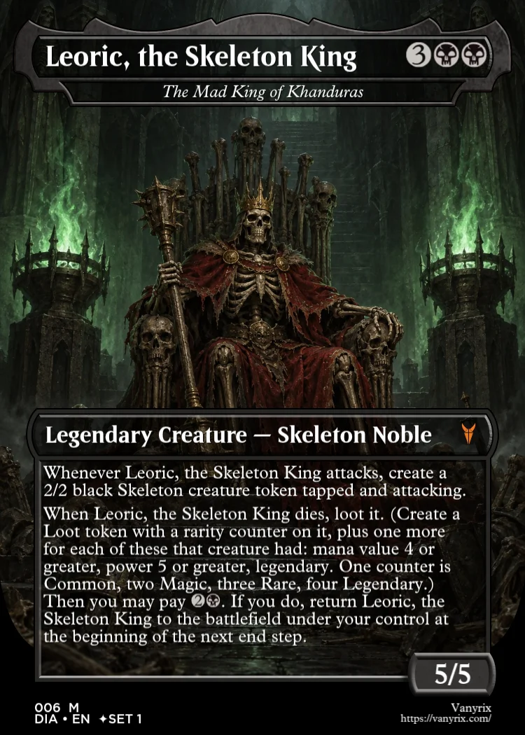 Leoric, the Skeleton King