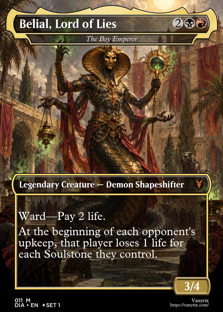 Belial, Lord of Lies