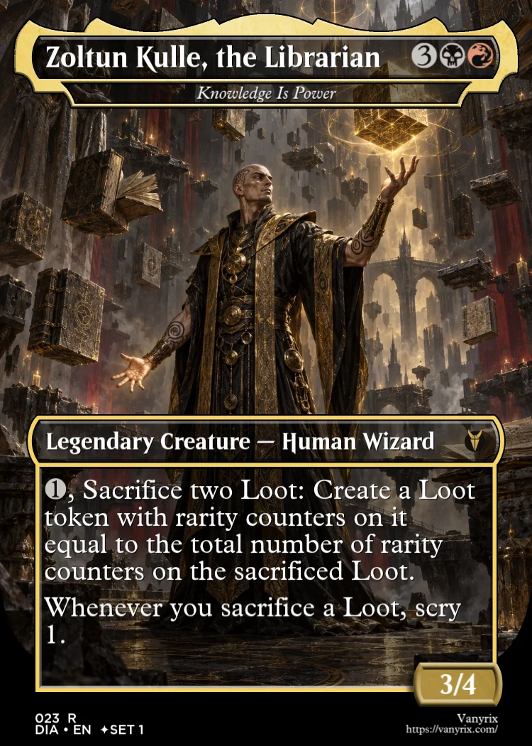 Zoltun Kulle, the Librarian