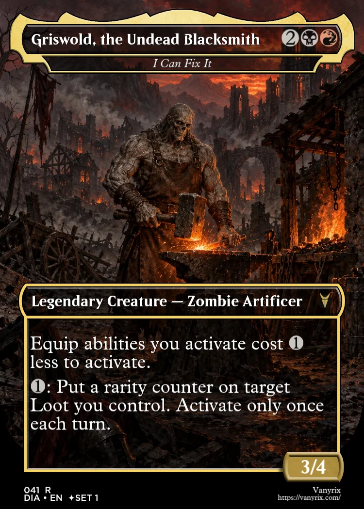 Griswold, the Undead Blacksmith