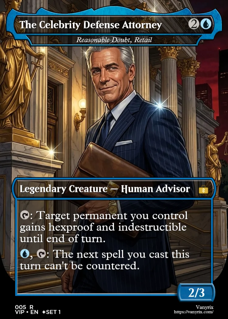 The Celebrity Defense Attorney