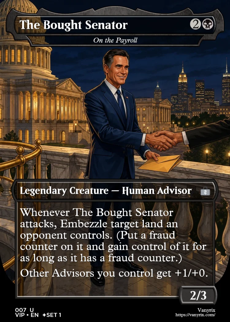 The Bought Senator