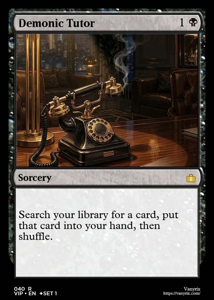 Demonic Tutor