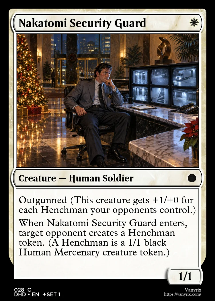 Nakatomi Security Guard