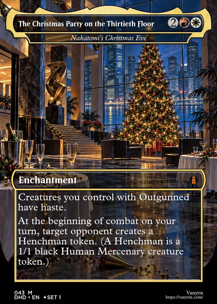 The Christmas Party on the Thirtieth Floor
