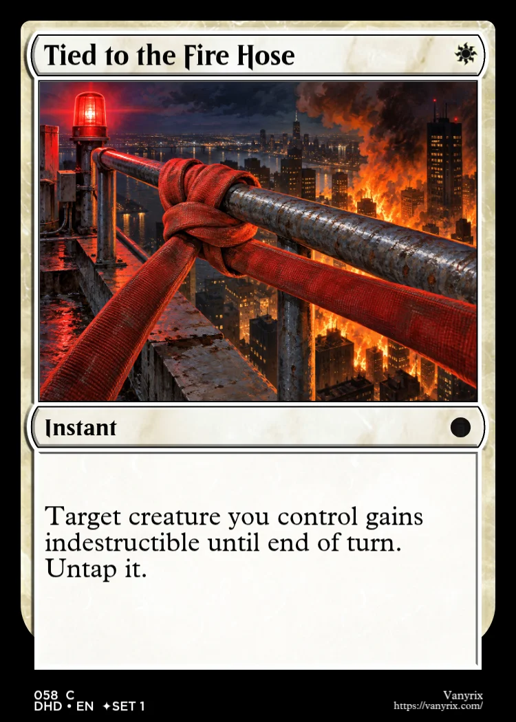 Tied to the Fire Hose