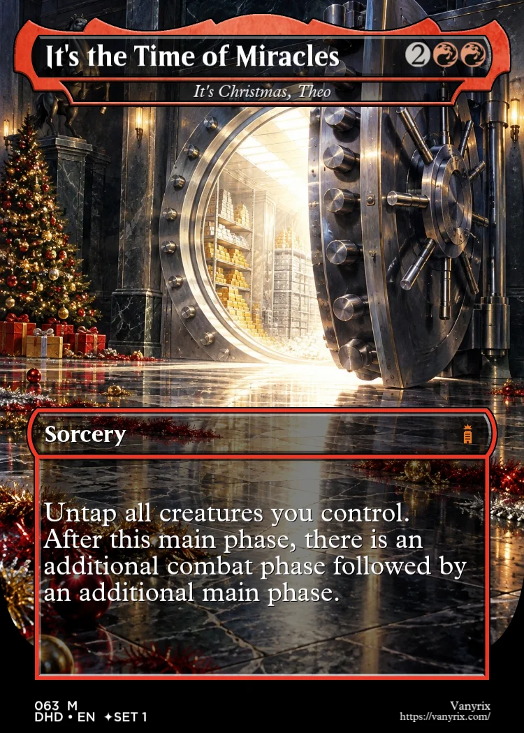 It's the Time of Miracles