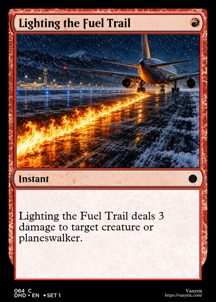 Lighting the Fuel Trail