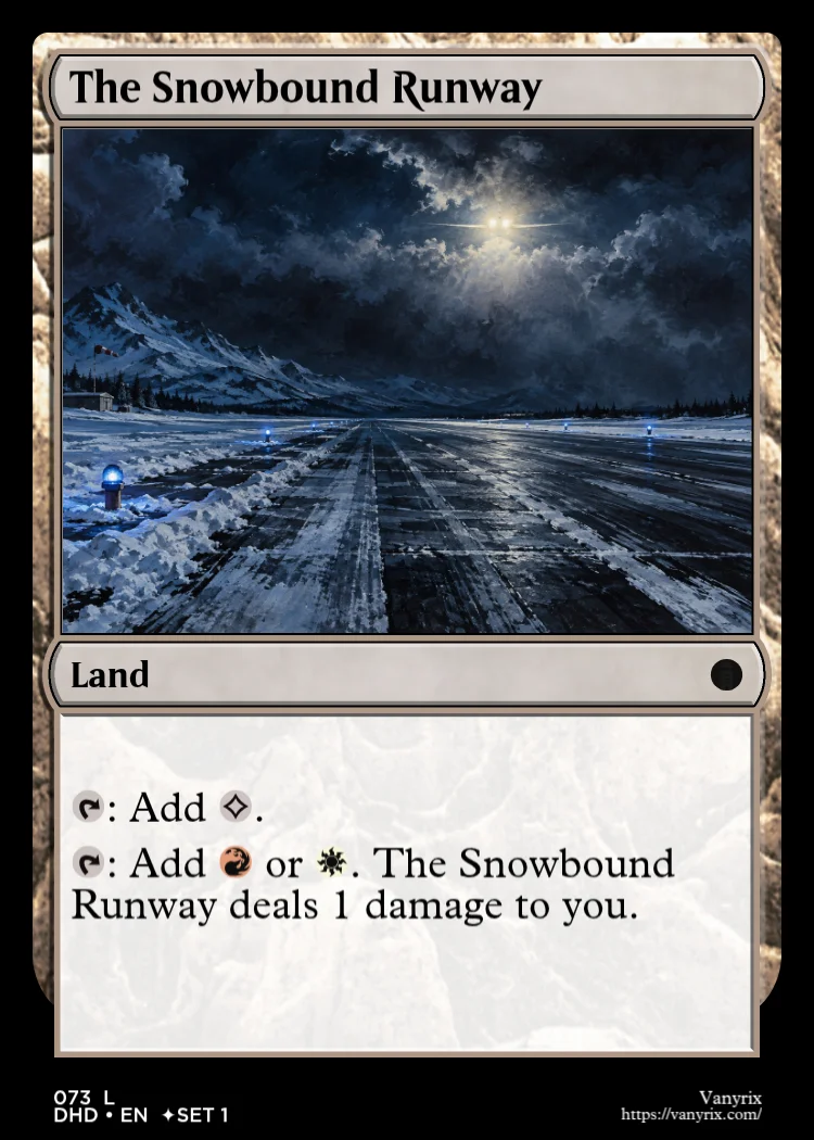 The Snowbound Runway