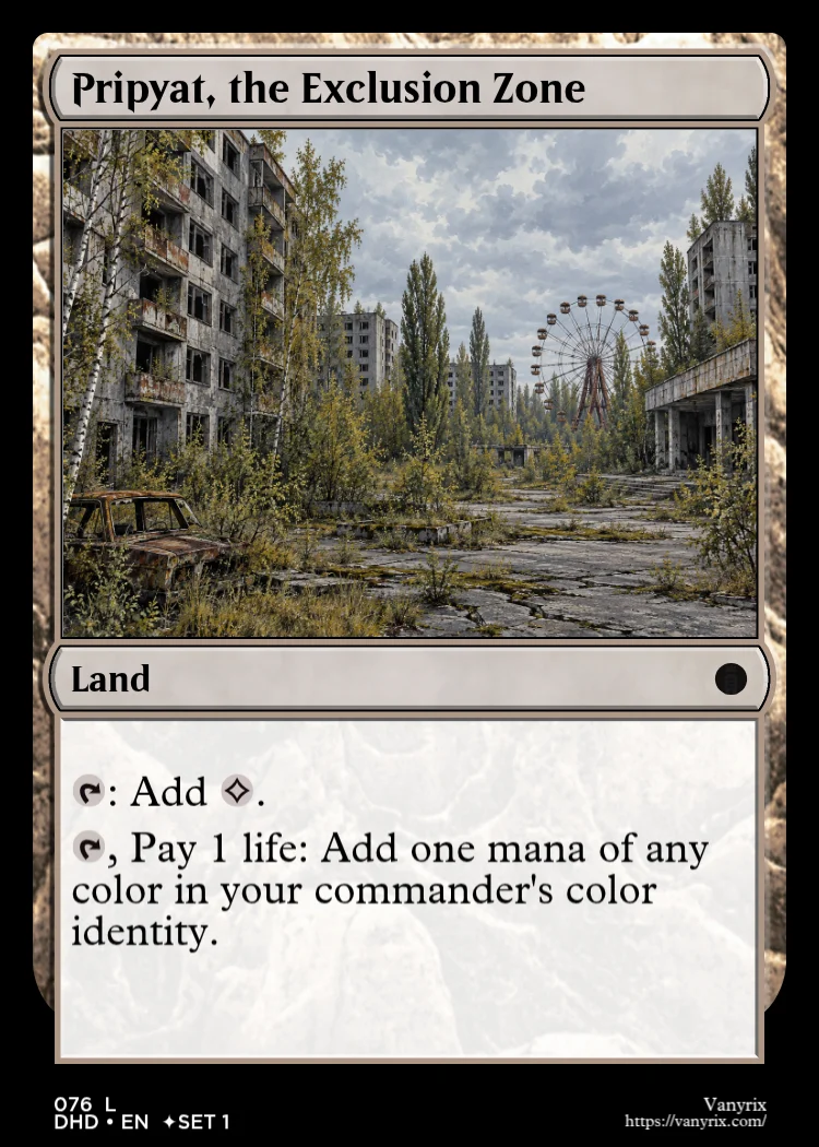 Pripyat, the Exclusion Zone