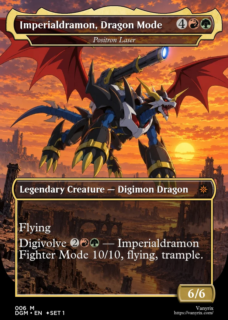Imperialdramon, Dragon Mode