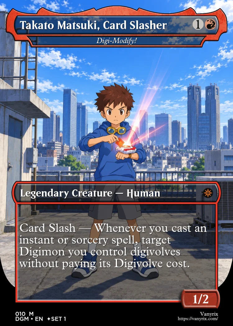 Takato Matsuki, Card Slasher