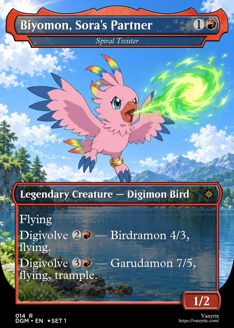 Biyomon, Sora's Partner