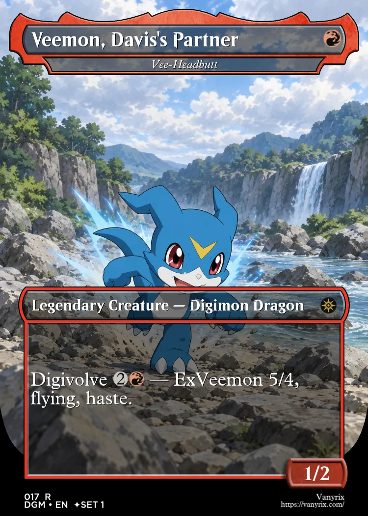 Veemon, Davis's Partner