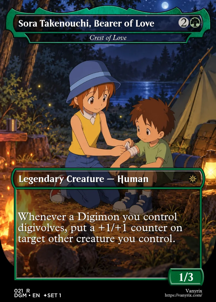 Sora Takenouchi, Bearer of Love