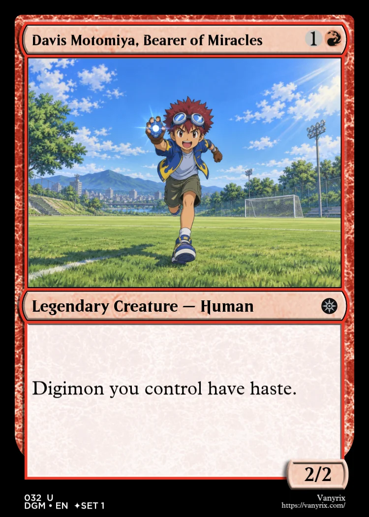 Davis Motomiya, Bearer of Miracles