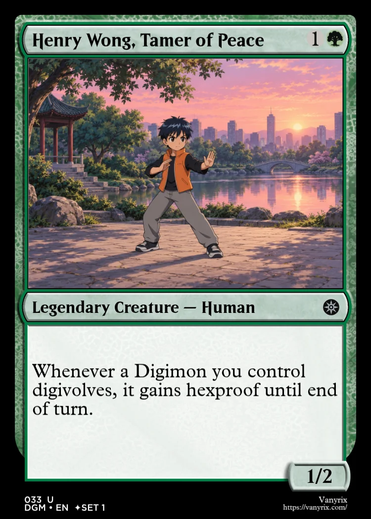 Henry Wong, Tamer of Peace