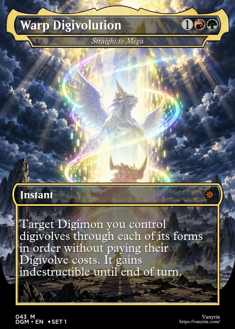 Warp Digivolution