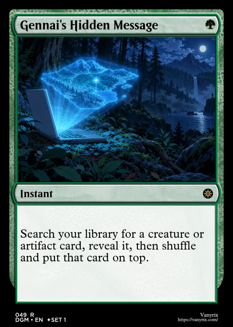 Gennai's Hidden Message