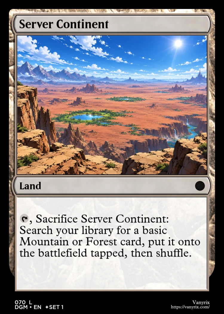 Server Continent