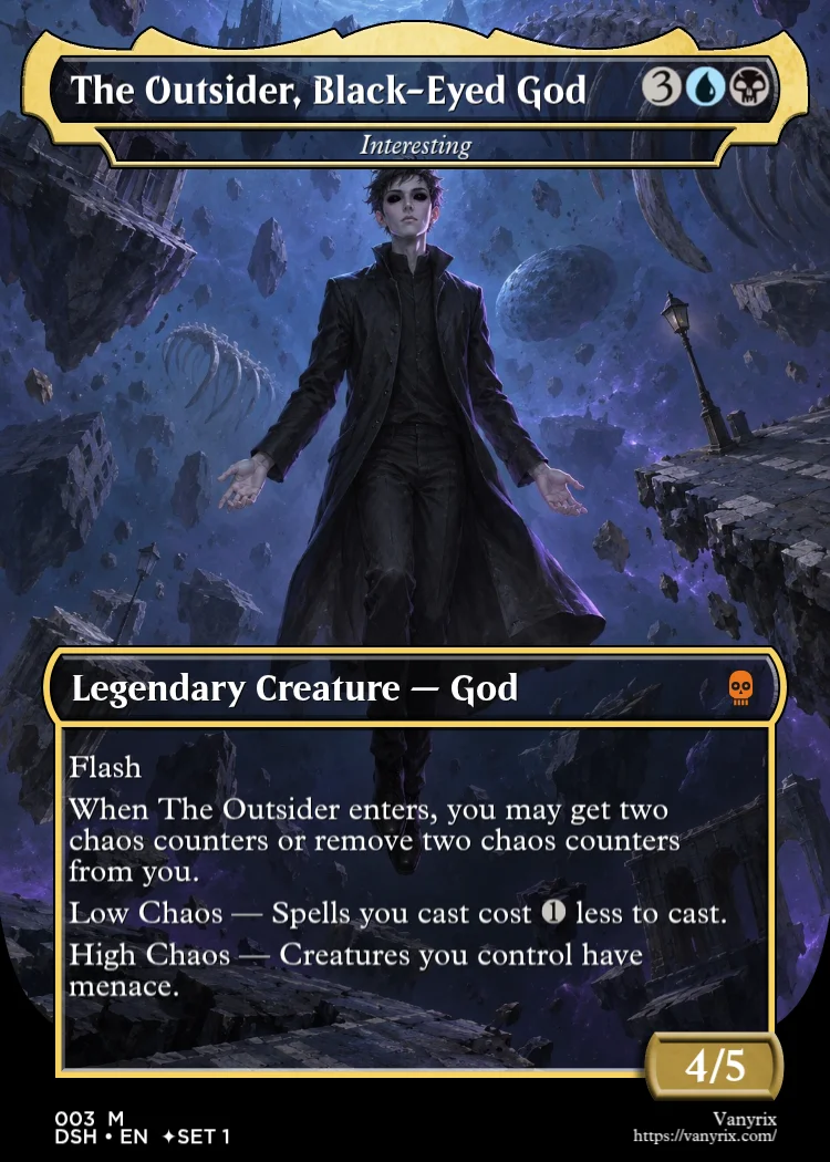 The Outsider, Black-Eyed God