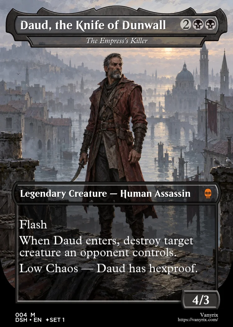 Daud, the Knife of Dunwall