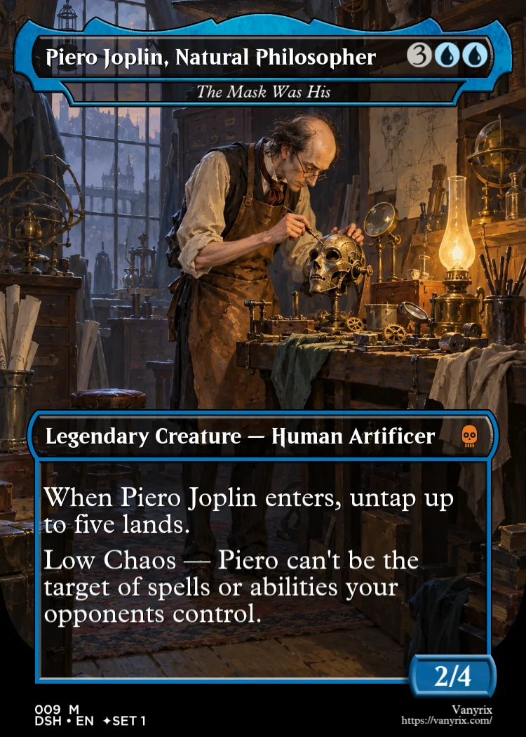 Piero Joplin, Natural Philosopher